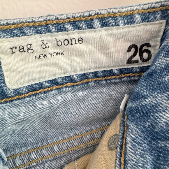 Rag & Bone Maya High Rise Slim Raven - Picture 8 of 8